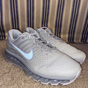 Nike Air Max 2017 Pure Platinum White Mens Size 8